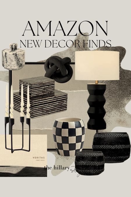 Amazon New Home Decor Finds  

Amazon, Amazon Home, Amazon Find, Amazon Home Decor, Found It On Amazon, Table Lamp, Checkered Decor, Candleholder, Curved Decor, Planters, Cowhide Rug, Marble, Coffee Table Book, Coffee Table Decor, Decor Knot, Wall Art, Organic Modern

#LTKstyletip #LTKhome #LTKFind