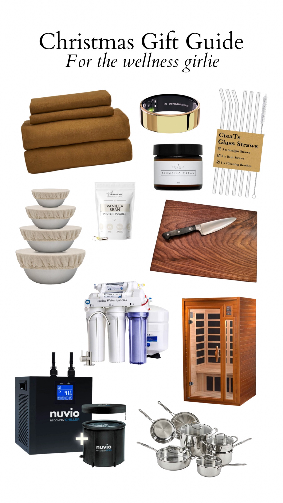 Holiday gift guide for the wellness girlie in your life!

#LTKHome #LTKHoliday #LTKGiftGuide