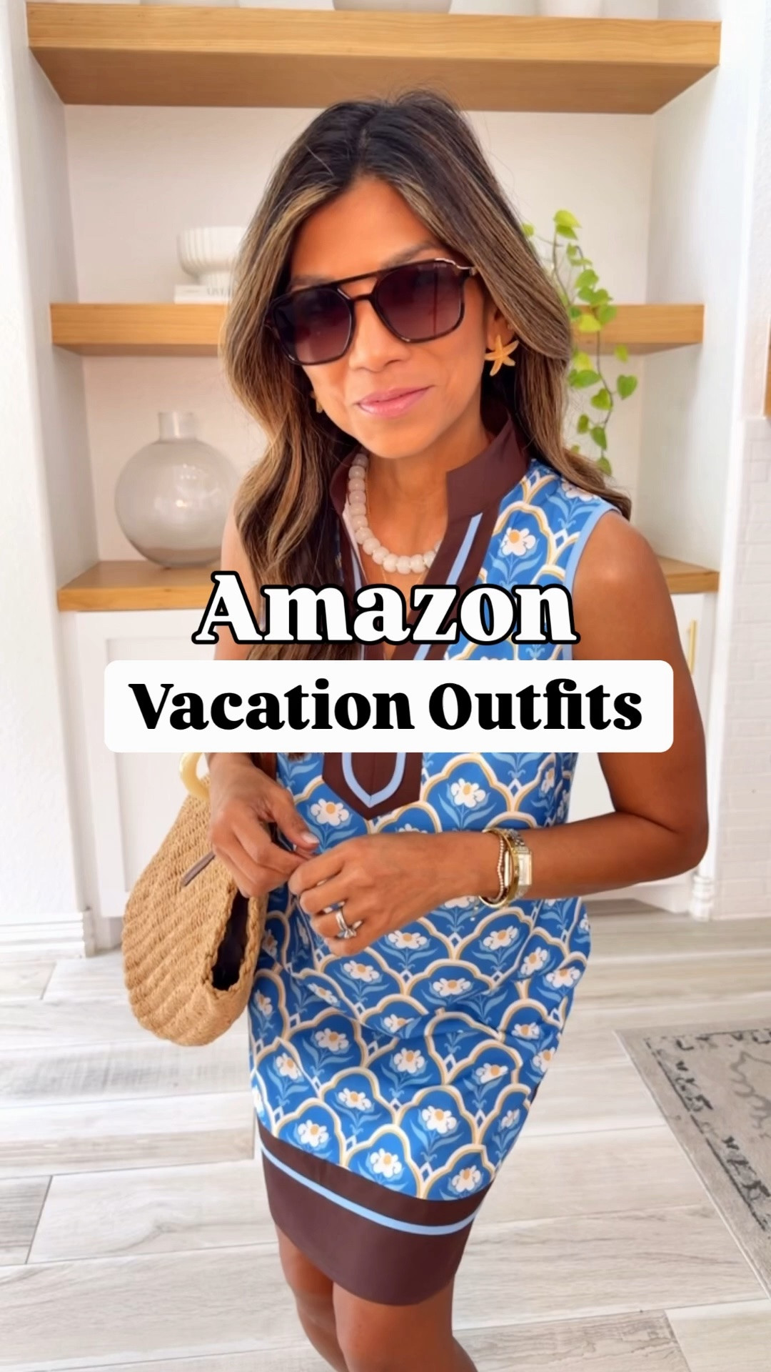 I’m 5’2” 118#ish for reference 
Dresses 1 and 4 are in XS tts.
Dresses 2,3,5,6 in small tts.
All sandals tts.
All accessories are linked.
Vacation outfits, cruise outfits, Amazon finds, over 50 style, midlife fashion, petite fashion,midlife women, affordable fashion, fashion over40

#LTKSeasonal #LTKOver40 #LTKPetite