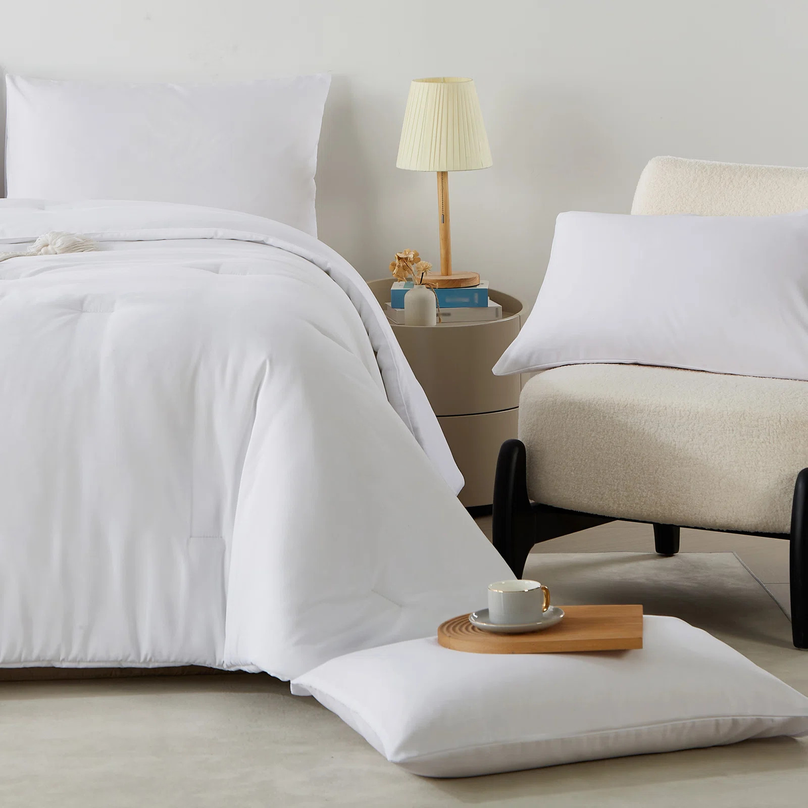 Extra Cozy Comforter Set For All Seasons, Extra Soft Bed In A Bag Set For Student/friends/family,... | Wayfair North America