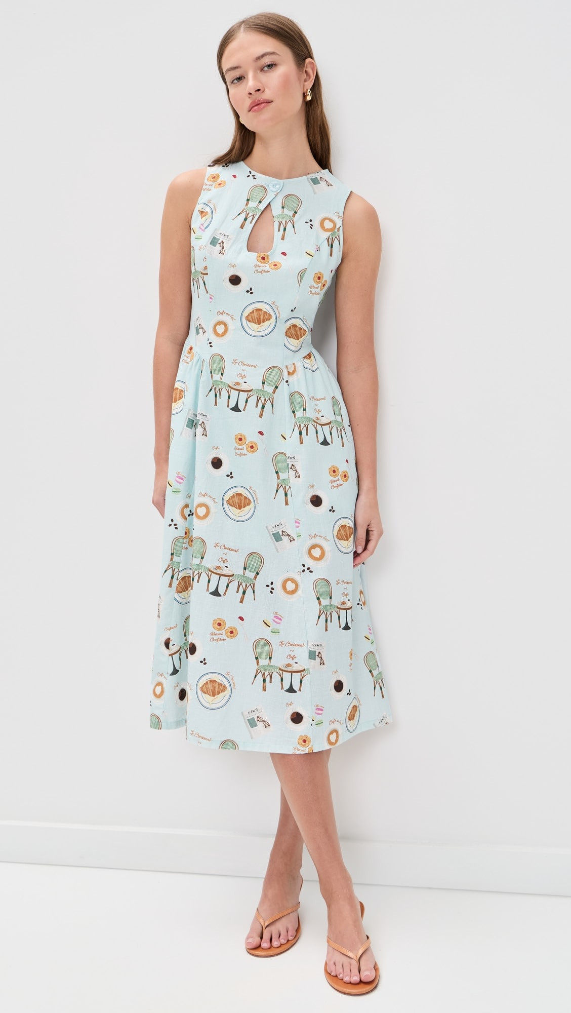 Graphic Midi Dress | Shopbop