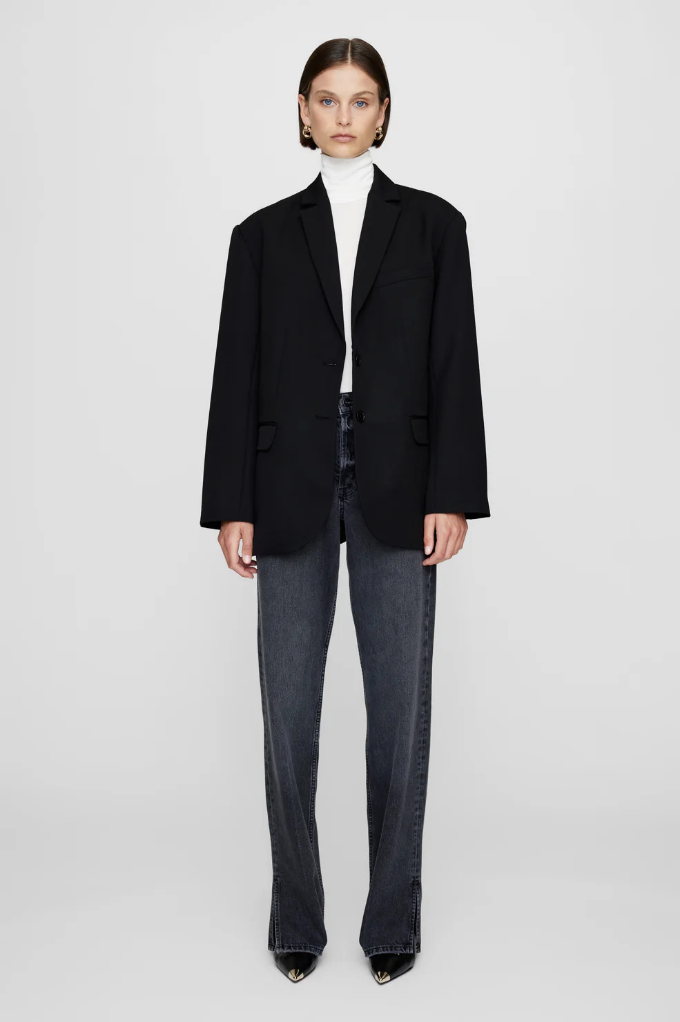 Gia Boots With Metal Toe Cap | Anine Bing