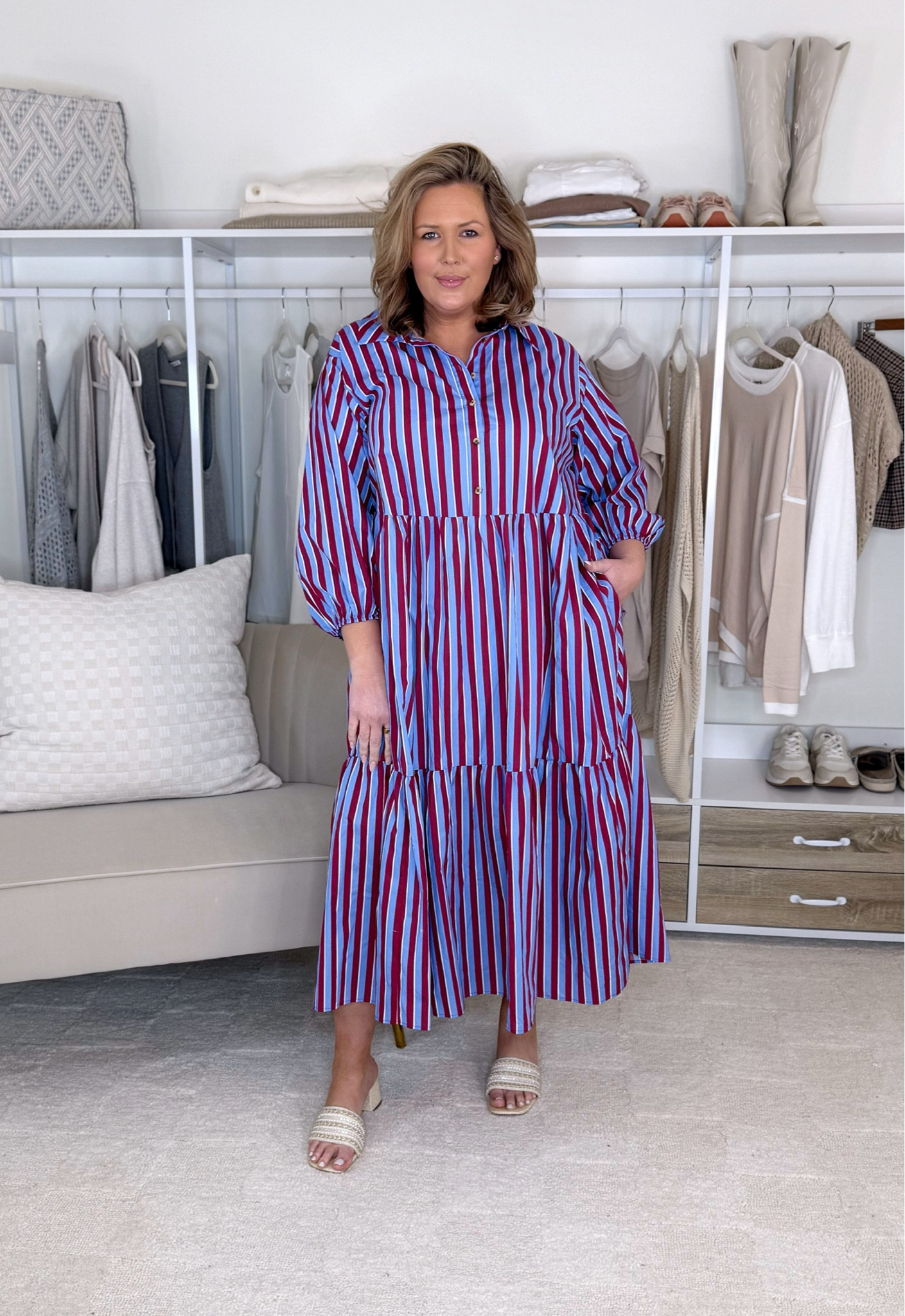 Plus size dresses with sleeves that aren’t frumpy! Wearing the 1X, size down in this one! 

Plus size fashion, spring dresses, everyday outfit ideas, dresses with sleeves, mom style, everyday outfit ideas, spring fashion, spring outfit ideas

#LTKootd #LTKMidsize #LTKPlusSize