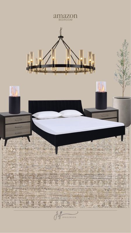 Amazon bedroom! 

Light fixture, bed, night stand, rug, olive tree, planter, home decor 

#LTKfindsunder100 #LTKsalealert #LTKhome