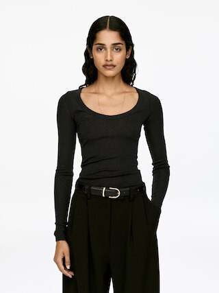 Wool Rib Top | Arket UK