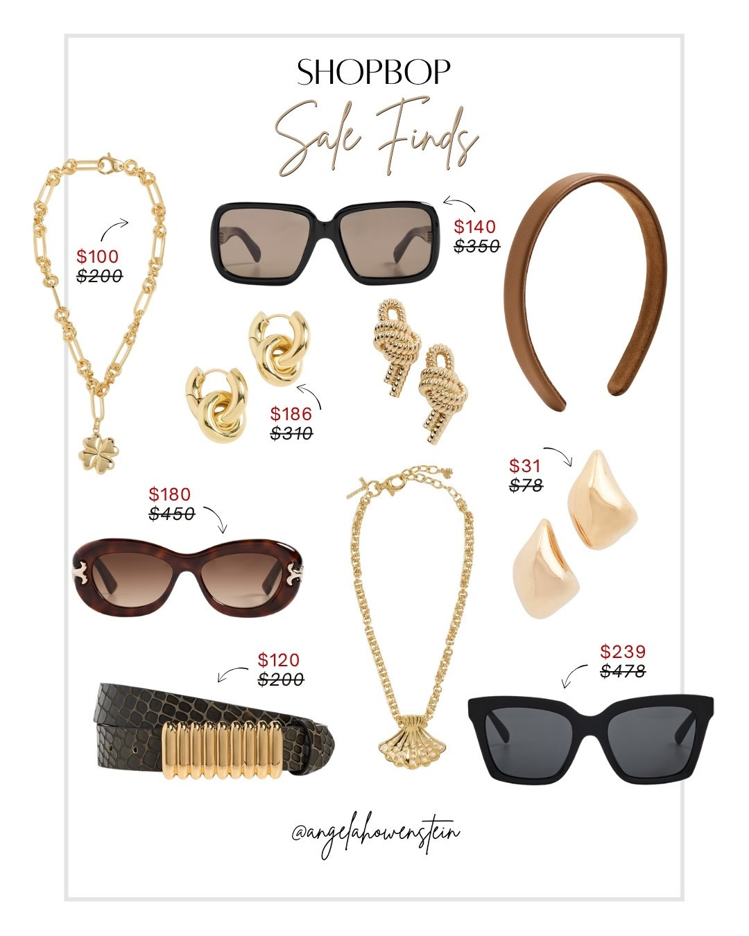These are the kind of sale finds you keep for years.

#shopbopsale #salealert #accessoryedit #elevatedcasualstyle #classicstyle #holidaygifts #giftideasforher



#LTKGiftGuide #LTKStyleTip #LTKSaleAlert