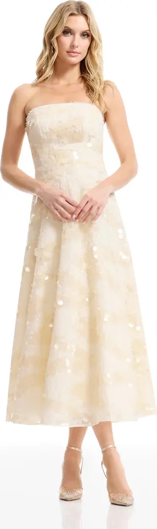 Dress the Population Kailyn Sequin Strapless Dress | Nordstrom | Nordstrom