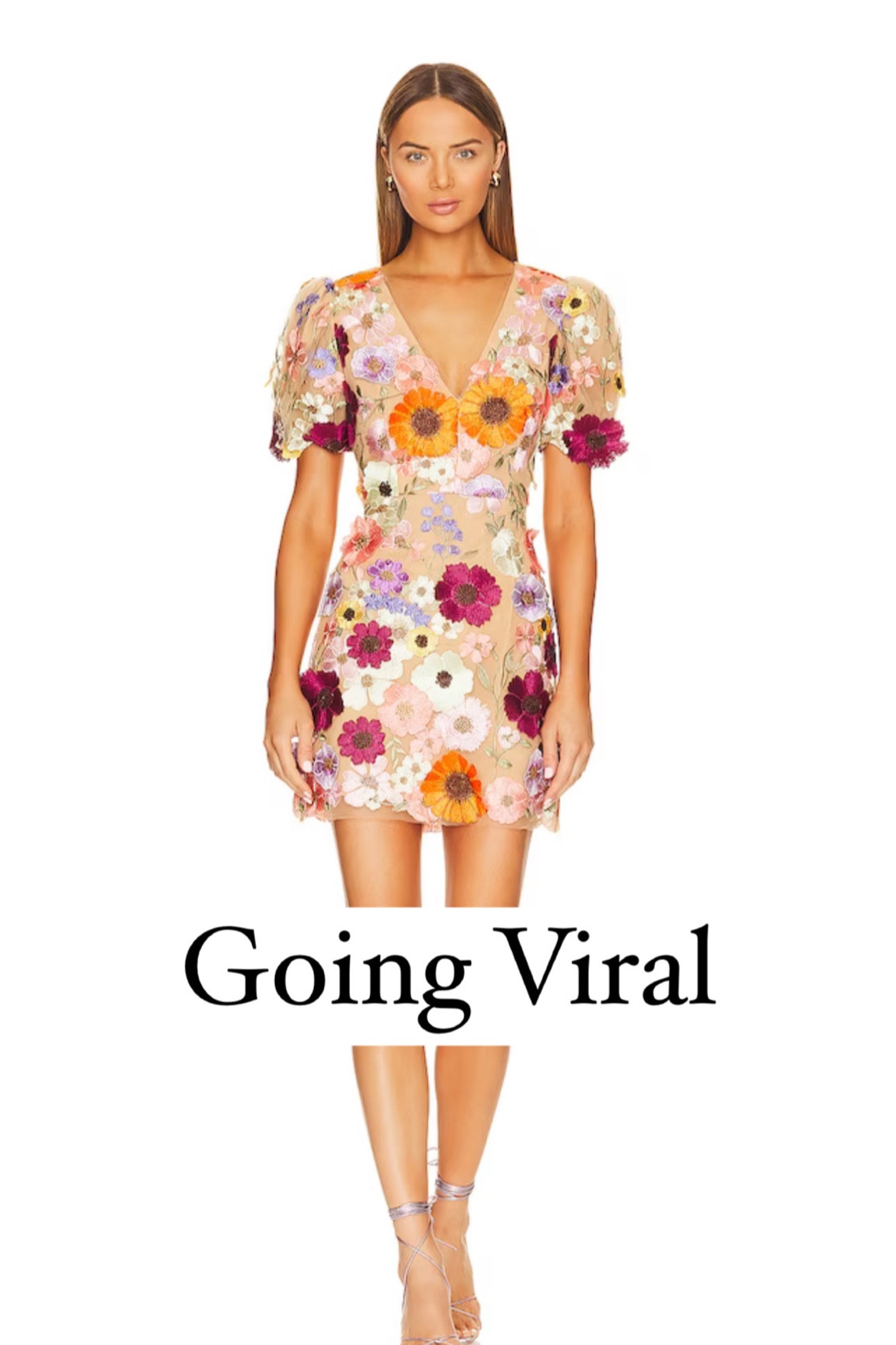 Valentine’s Day dress date night outfit cute flower dress wedding guest outfit / Rosalind Dress in Multi ELLIATT from revolve 

#LTKstyletip #LTKSeasonal #LTKSpringSale