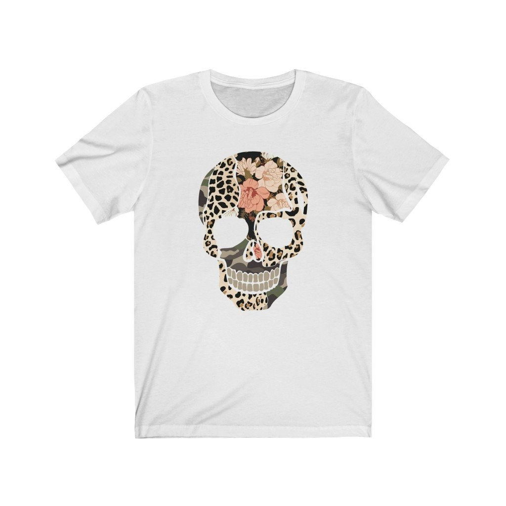 Multi Print Skull Unisex Tee | Always Stylish Mama