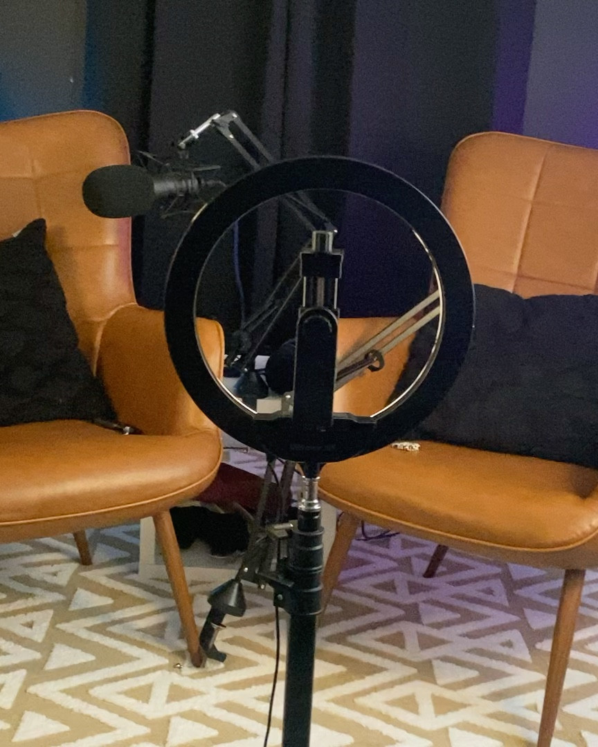 Peep our newest podcast setup! #videoproduction #podcaststudio #contentcreator #youtuber 

#LTKhome #LTKVideo