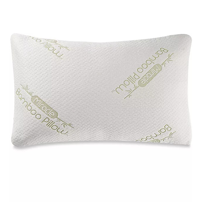 Miracle Bamboo Deluxe Pillow with Viscose from Bamboo Cover | Bed Bath & Beyond