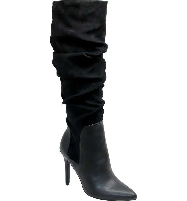 Playa Scrunch Pointed Toe Knee High Boot | Nordstrom