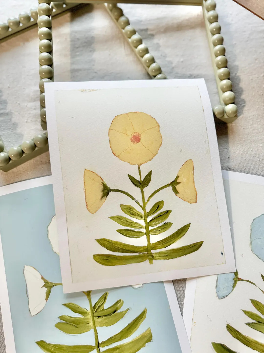 Jaipur Botanical in Marigold - Etsy | Etsy (US)