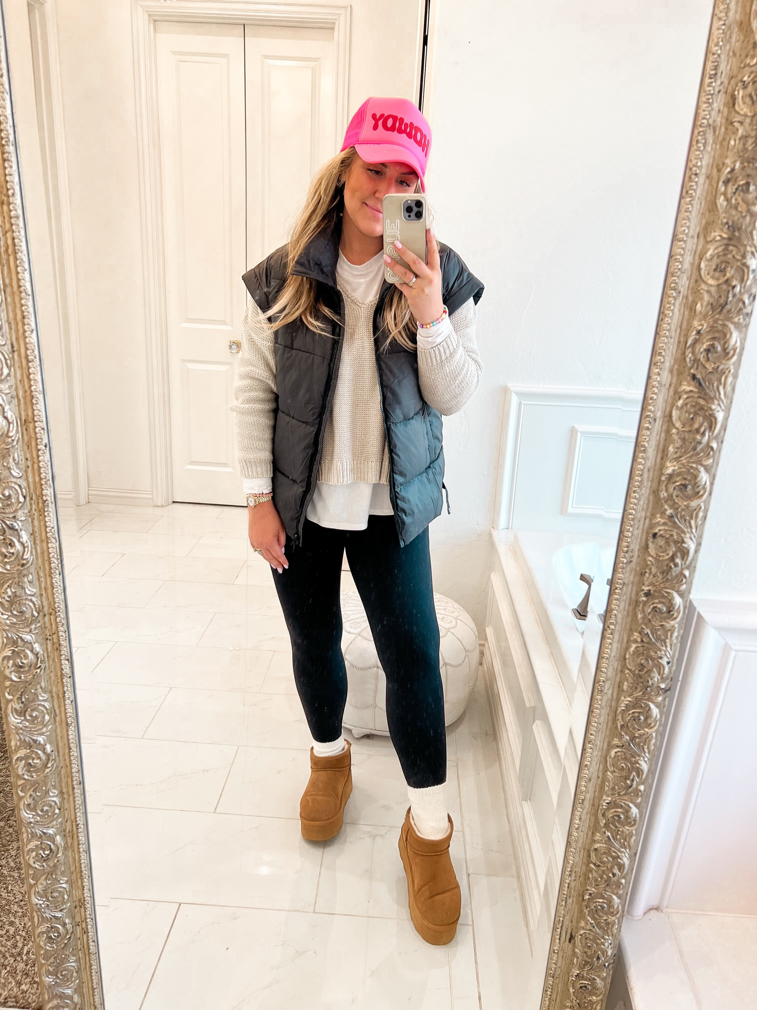 Amazon vest & leggings
Wearing medium in both! 

#LTKfitness #LTKfindsunder50 #LTKmidsize