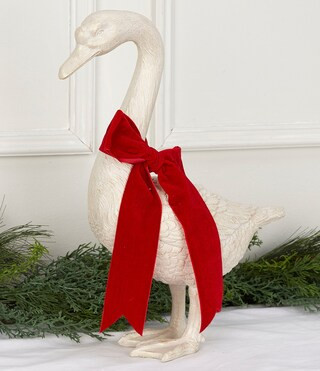 Southern Living Twelve Days of Christmas Collection Bent Neck Goose Figurine | Dillard's | Dillard's