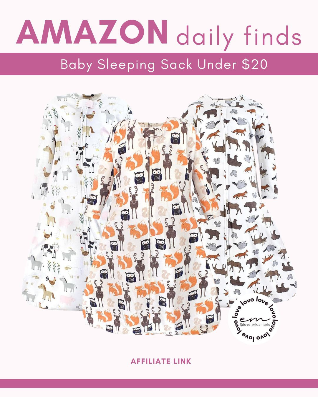 I came across this baby sleeping sack under $20 and had to share. Cozy, lightweight, and easy for everyday use. Such an affordable baby must-have. 

 #LTKmomlife #LTKBump #LTKKids