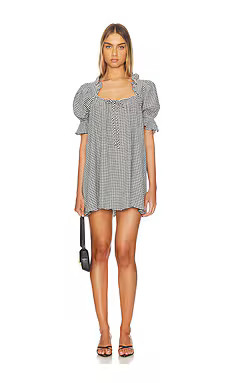 Stone Cold Fox Bella Baby Dress in Black & White from Revolve.com | Revolve Clothing (Global)