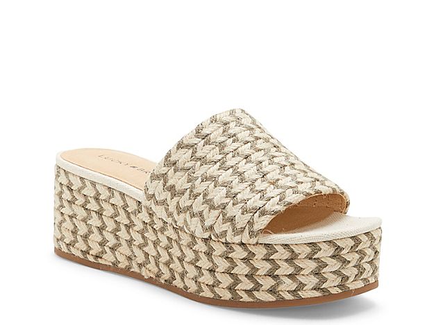 Lucky Brand Befanni Espadrille Wedge Sandal - Women's - Taupe | DSW