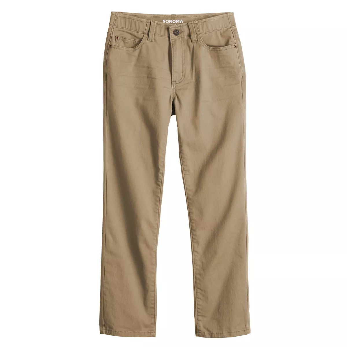 Boys 7-20 Sonoma Goods For Life® Flexwear Slim Fit Twill Pants in Regular & Husky | Kohl's