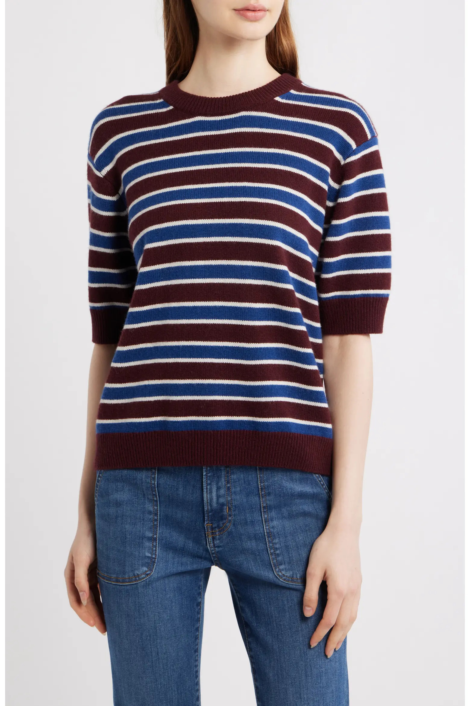The Easy Wool Blend Crewneck Sweater (Women) | Nordstrom | Nordstrom