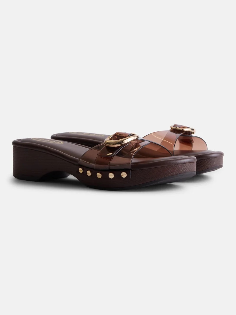 Scoop Women's Lucite Sandals - Walmart.com | Walmart (US)