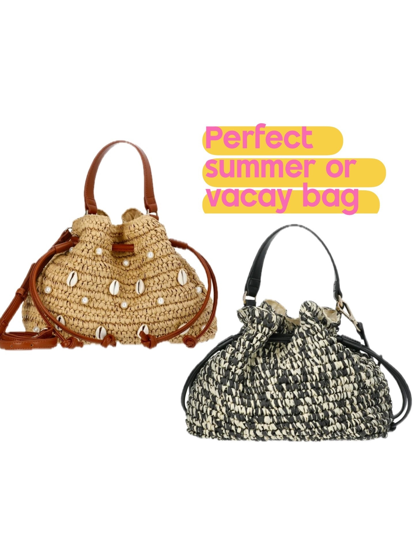 These drawstring bucket bags are perfect for you summer or beach getaway 

#LTKSeasonal #LTKootd #LTKgrwm