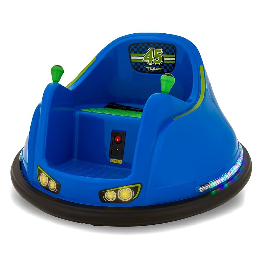 Flybar FunPark Electric Bumper Car 6V for Toddlers, Kids, Baby Ride On Toys, Ages 1.5-4 Years, LE... | Amazon (US)