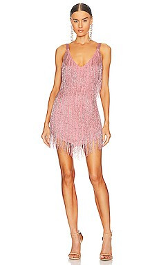 NBD Adelina Mini Dress in Light Pink from Revolve.com | Revolve Clothing (Global)