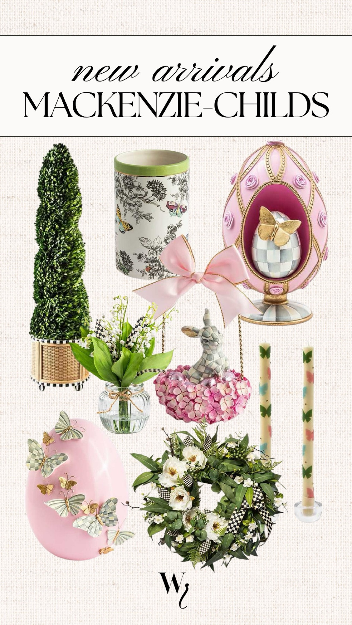 New spring arrivals from Mackenzie Childs / Easter 

#LTKhome #LTKSeasonal #LTKwedding
