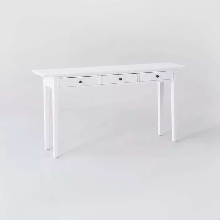 Dana Point Console Table 3 Drawers White - Threshold™ designed with Studio McGee | Target