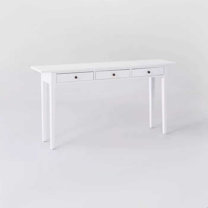 Dana Point Console Table 3 Drawers White - Threshold™ designed with Studio McGee | Target