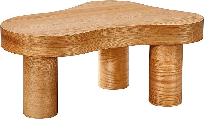 Tov Furniture Dora Natural Oak Coffee Table | Amazon (US)