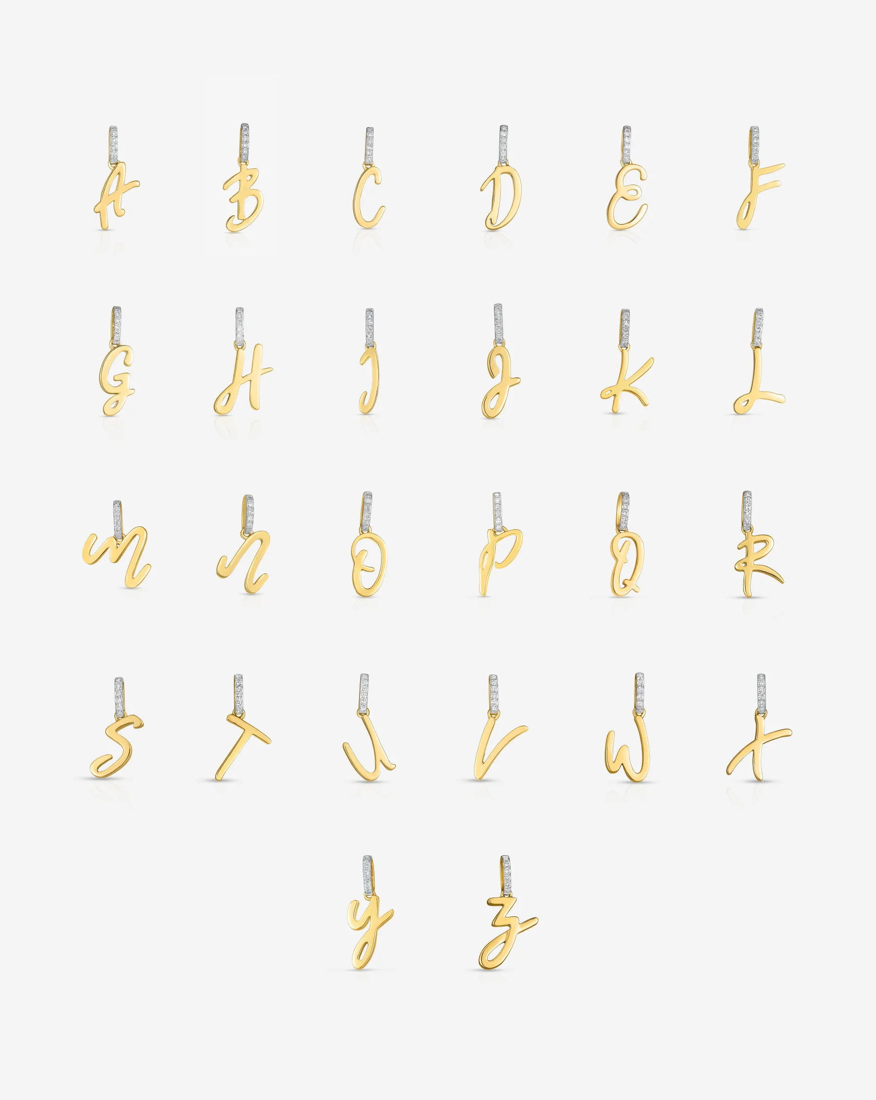 Script Initial Pendant | Ring Concierge