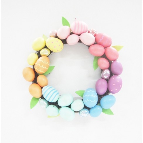 14" Easter Egg Wreath - Spritz™ | Target