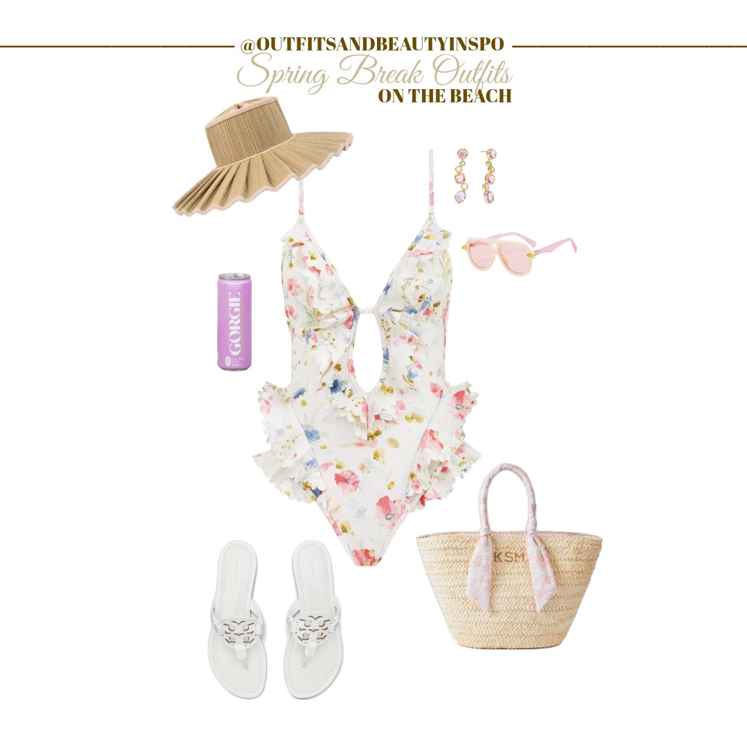 Spring break outfit inspo: bikini / swimwear inspo for a day on the beach ! 

Spring break freshman Destin beach beachwear swimwear trendy affordable one piece swimsuit beach hat

#LTKTravel #LTKSeasonal #LTKFindsUnder50