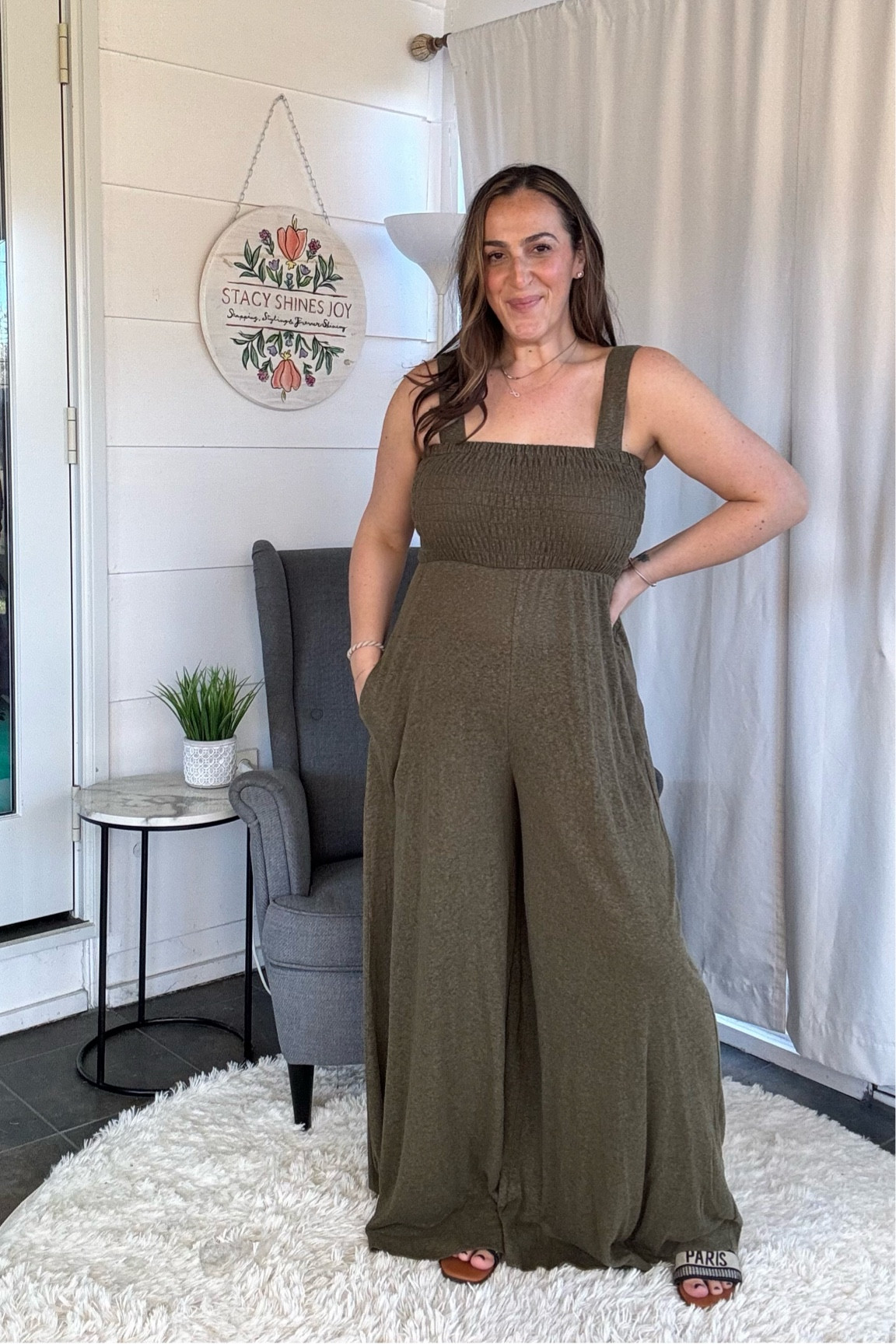 Comfortable one piece free people jumpsuit! Stretchy and flowy! I sized down to a medium!

#LTKmidsize #LTKstyletip #LTKfindsunder100