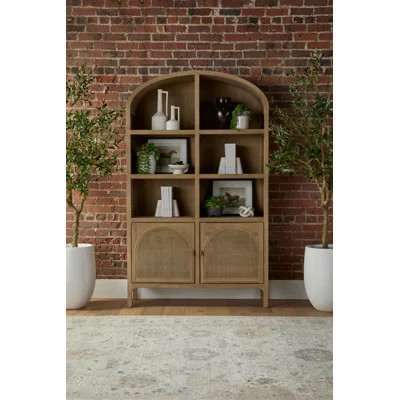 Annella Cane Storage Bookcase | Wayfair North America