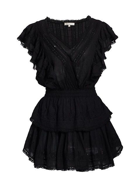 Gwen Ruffle Mini Dress | Saks Fifth Avenue