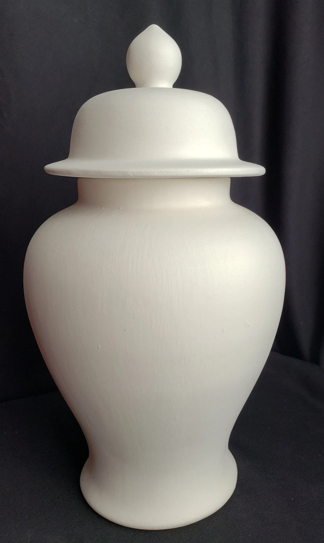 Ceramic Bisque Classic Large Ginger Jar or Urn With Lid - Etsy | Etsy (US)