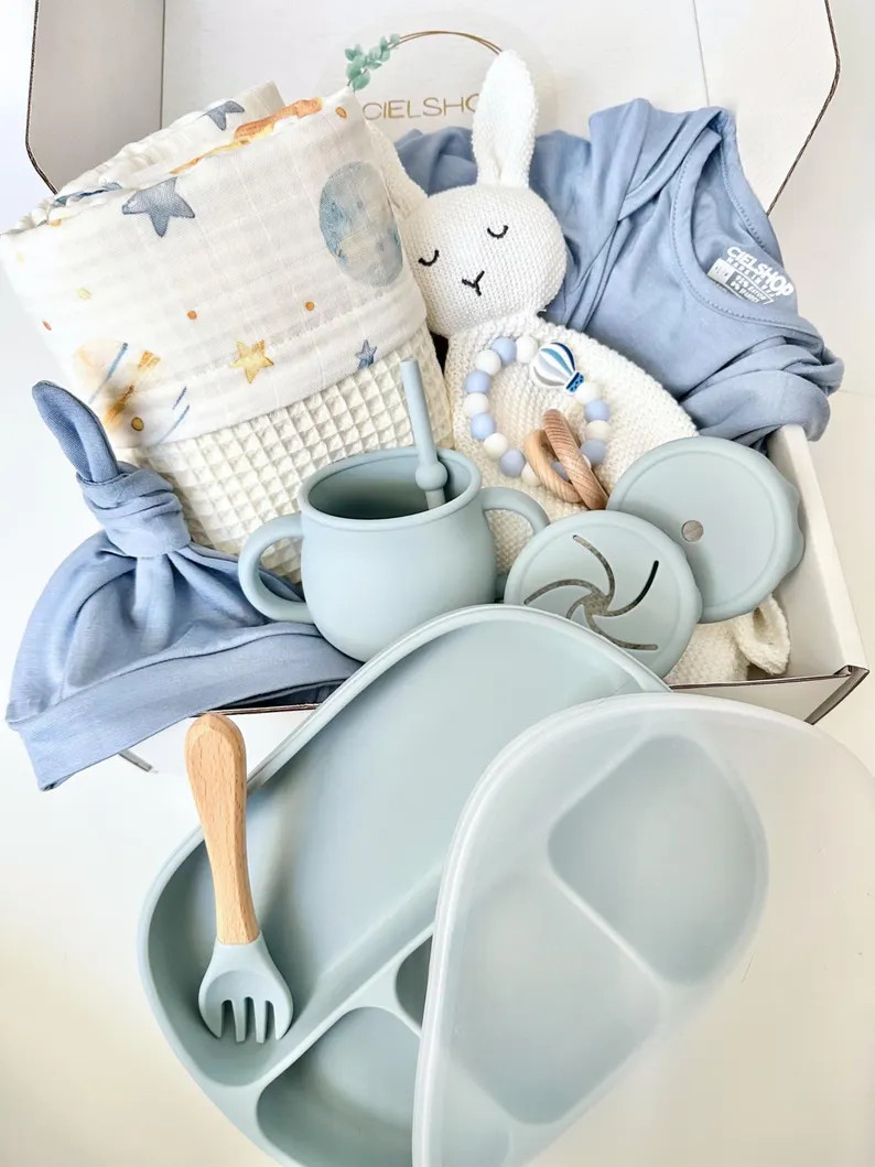 New Baby Gift Set | Baby Boy Gift | Baby Girl Gift | Newborn Gift Box | Baby Gift | Baby Shower G... | Etsy (Global)