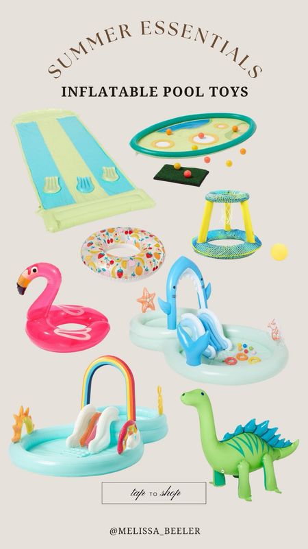 Inflatable pool toys from target! Time to stock up in time for summer!🌴

Summer pool toys. Target pool toys. 

#LTKhome #LTKswim #LTKSeasonal