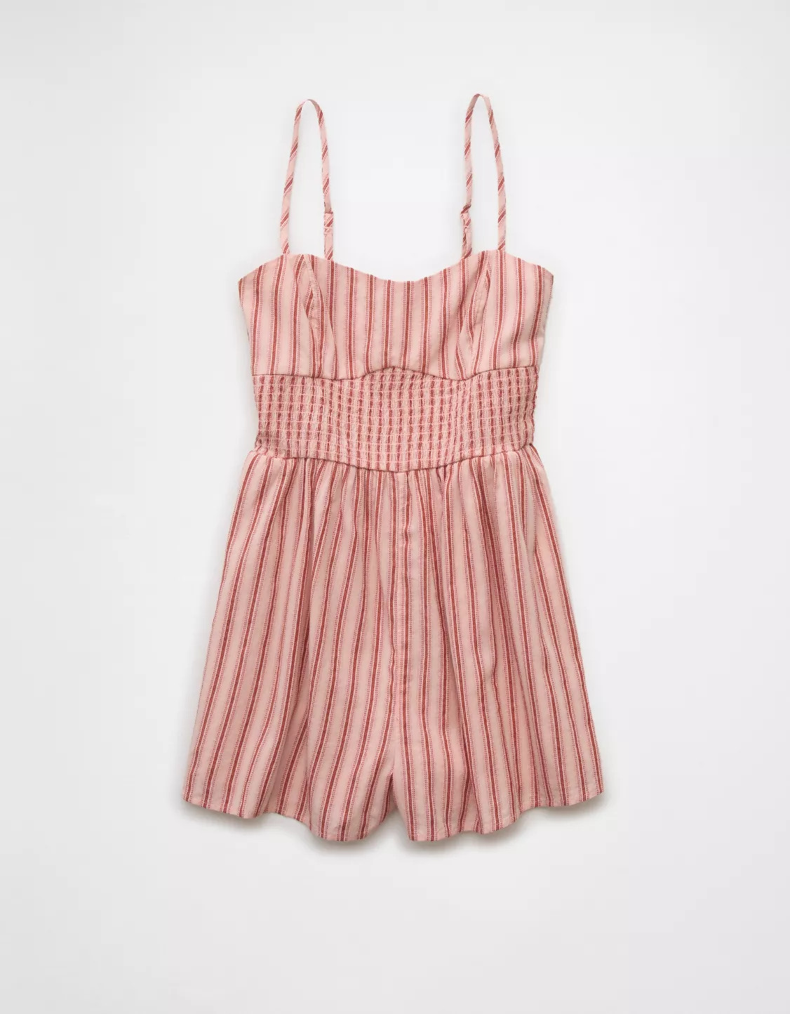 AE Smocked Square Neck Romper | American Eagle Outfitters (US & CA)