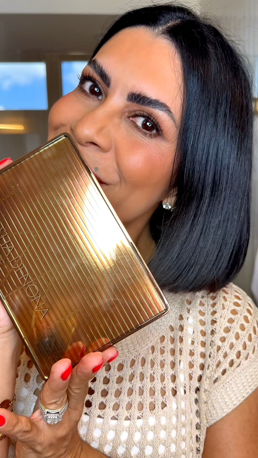 Natasha Dedona has done it again.. “The Tan Pallet”is all you need this summer..
Beautiful tans, brown and golden shadows.. a great selection of matte and shimmers! 
Here is one of the many ways to use it…

#LTKgrwm #LTKBeauty #LTKOver40