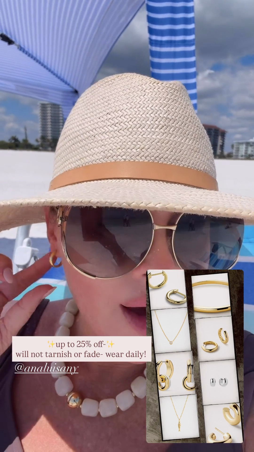 25% off @analuisa and free jewelry case on orders $125+. One of our go to jewelry brands! Will not fade or tarnish! Amazing gifts/ I wear something everyday from them & leave it on in the water! A teen favorite too! ✨✨✨


Jewelry. Sale. Hoops. Spring sale. 

#LTKBeauty #LTKSaleAlert