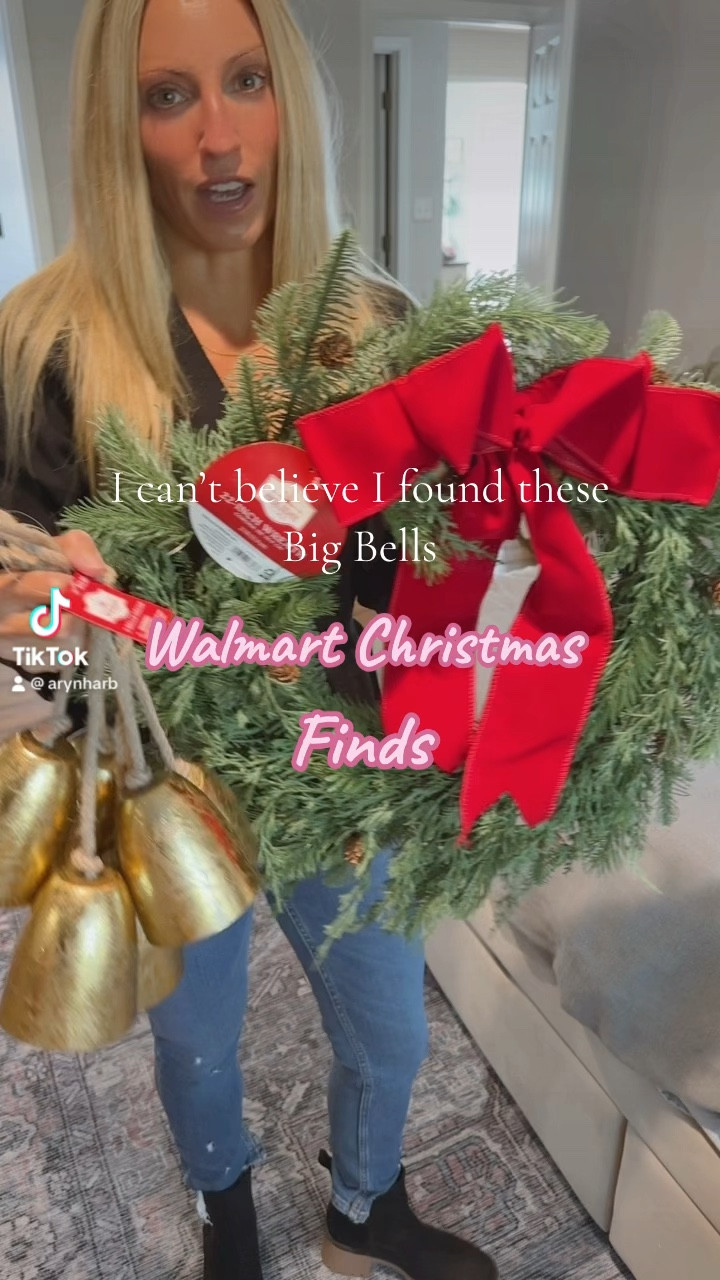 Walmart Christmas decor , Christmas bells , Christmas decor 

#LTKSeasonal #LTKHoliday #LTKhome