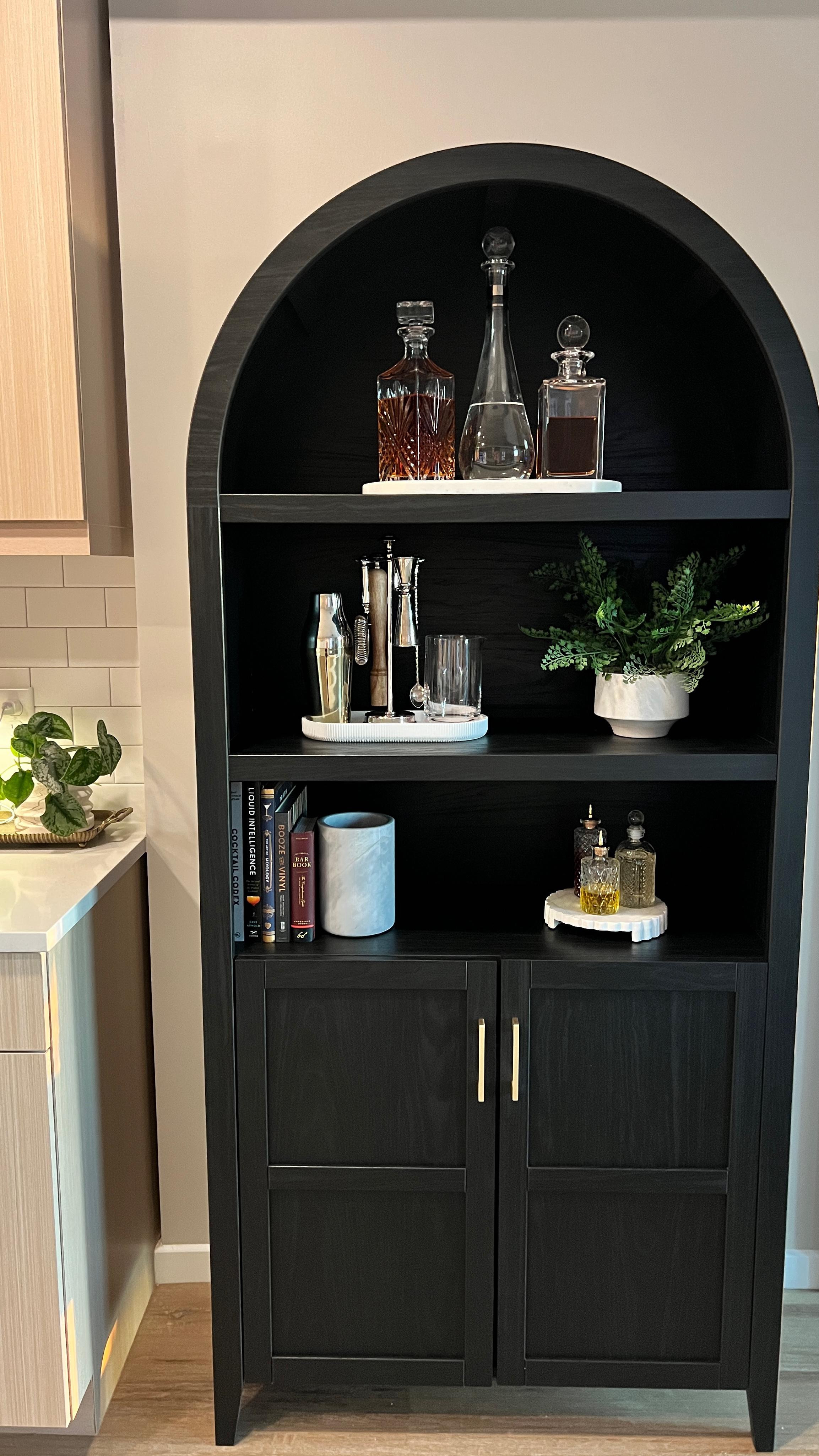 This arch cabinet makes a perfect mini bar. It has so much storage. #amazonfind #archcabinet

#LTKHome #LTKFindsUnder100 #LTKFindsUnder50