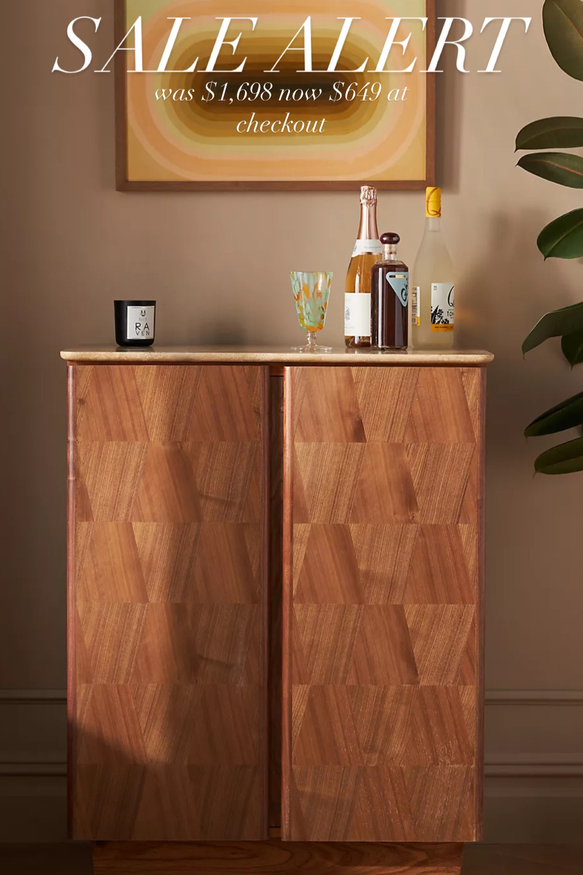 Huge furniture sale at Anthropologie !!!!! Perfect for home decor or new apartment decor 🙌🏽🙌🏽🙌🏽 
Sale alert home decor bar cabinet 

#LTKhome #LTKGiftGuide #LTKsalealert