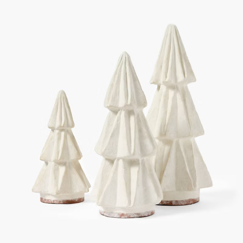 Medium Matte Ceramic Tree Cream - Threshold™ designed with Studio McGee | Target