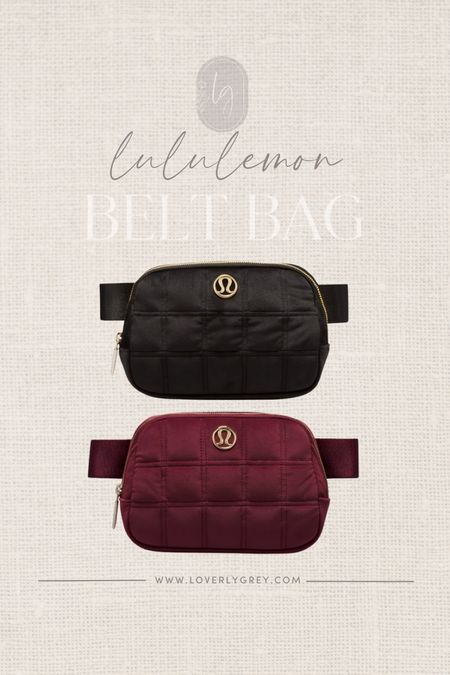 Lululemon belt bag new arrivals! The perfect gift idea for her! 

Loverly Grey, belt bags

#LTKGiftGuide #LTKfindsunder100 #LTKstyletip