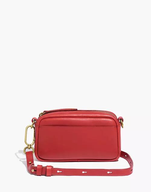 The Leather Carabiner Mini Crossbody Bag | Madewell